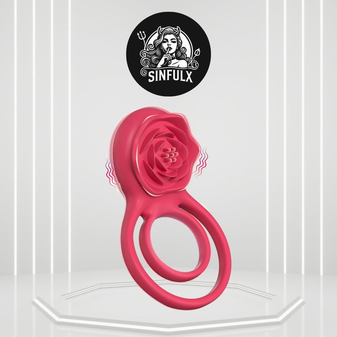 UnityVibe Cock Ring Clitoral Massager_SinfulX_premium_sex_toys