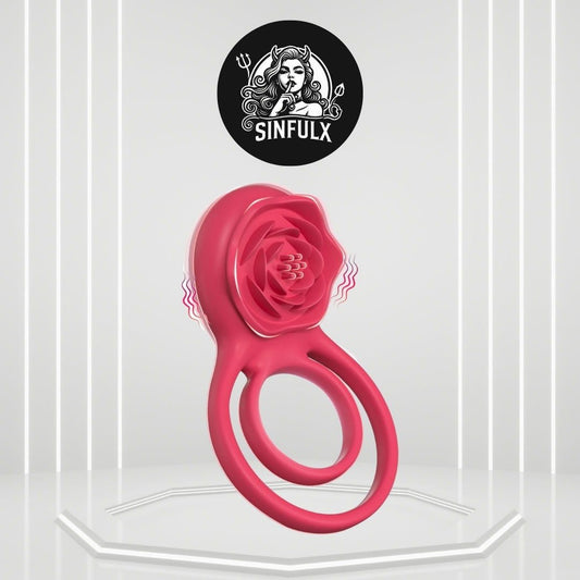 UnityVibe Penis Ring Clitoral Massager - SinfulX
