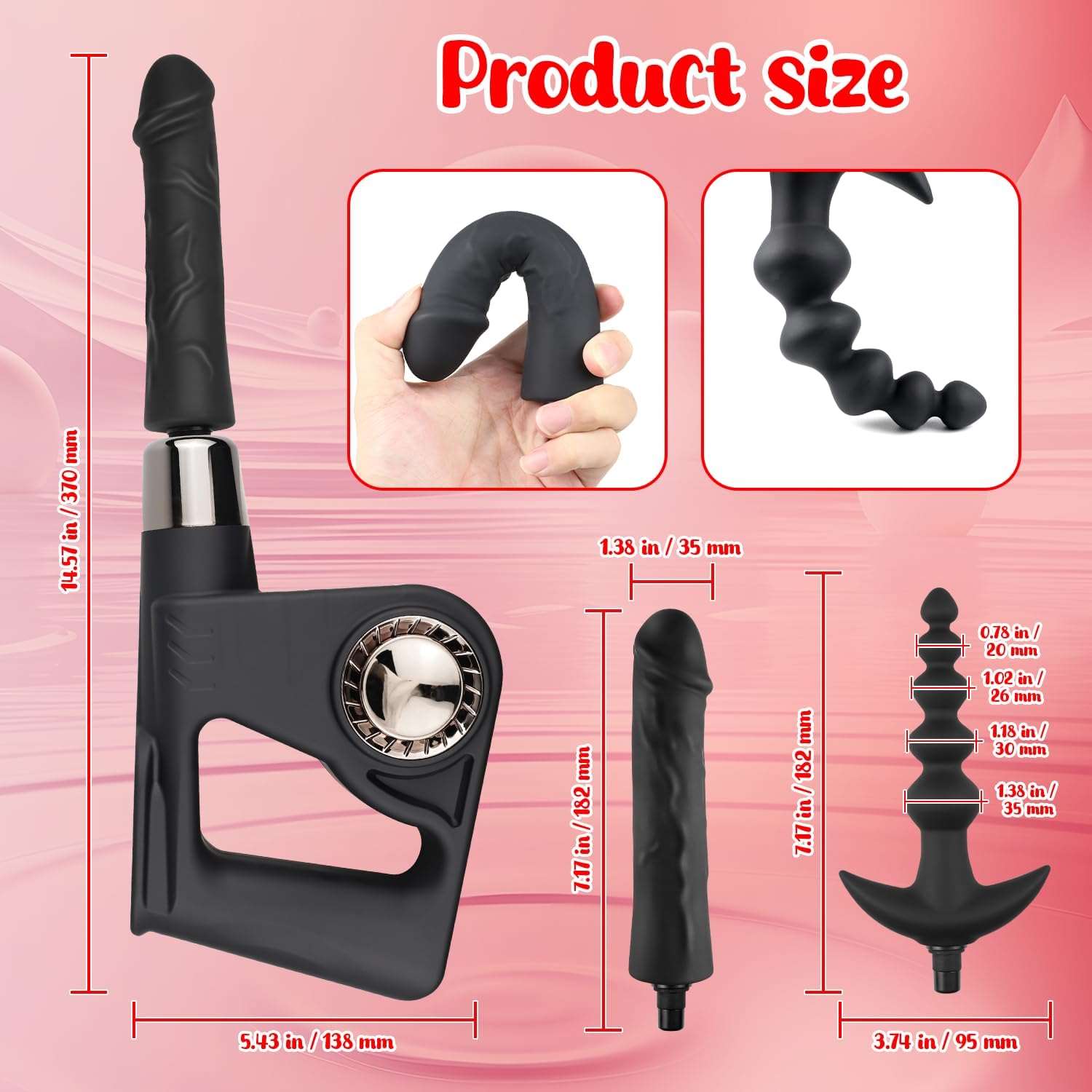 VeilRush Multiple Thrust Modes Sex Machine - SinfulX