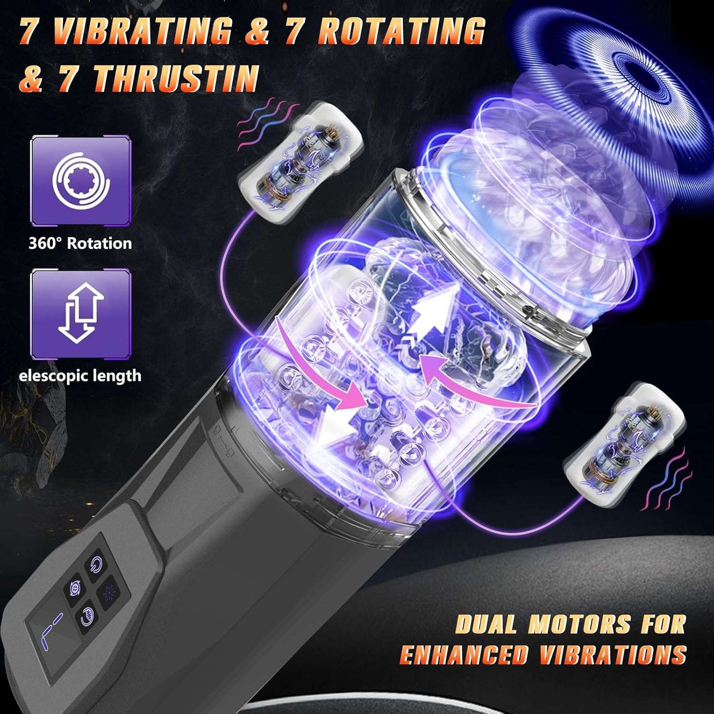 VeloChamber Climax Male Masturbator - SinfulX