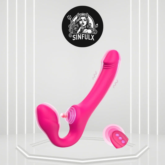 VeloDouble G-Spot Clit Dildo Vibrator_SinfulX_premium_sex_toys