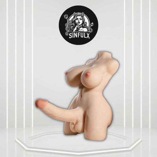Veloura 3 - in - 1 Transgender Sex Doll Torso Flexible Dildo - SinfulX - Personal Care > Sexual Wellness > Sex Doll