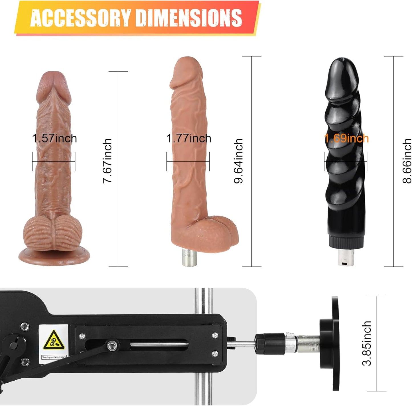 VelvetTremor Thrusting Dildo Sex Machine - SinfulX