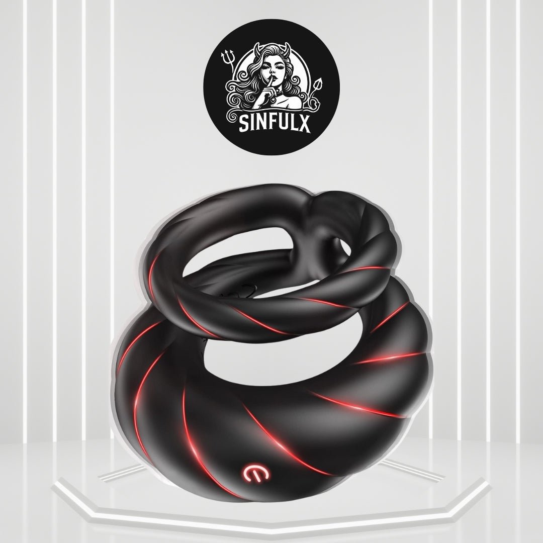 VibeCircle Dual Stimulation Penis Ring - SinfulX