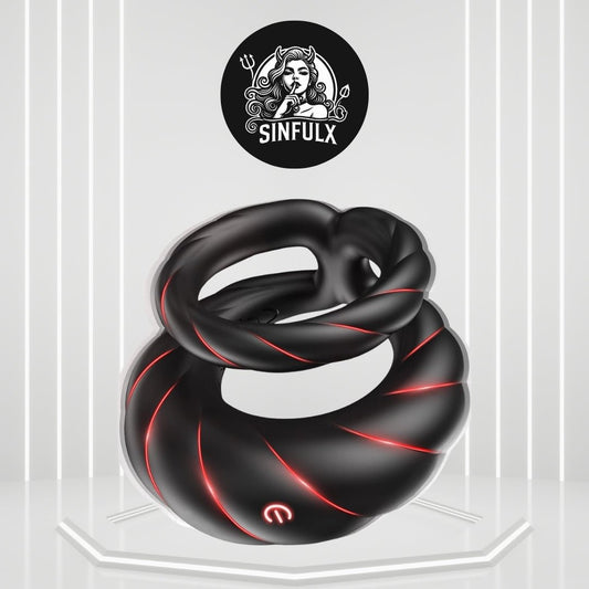 VibeCircle Dual Stimulation Penis Ring - SinfulX