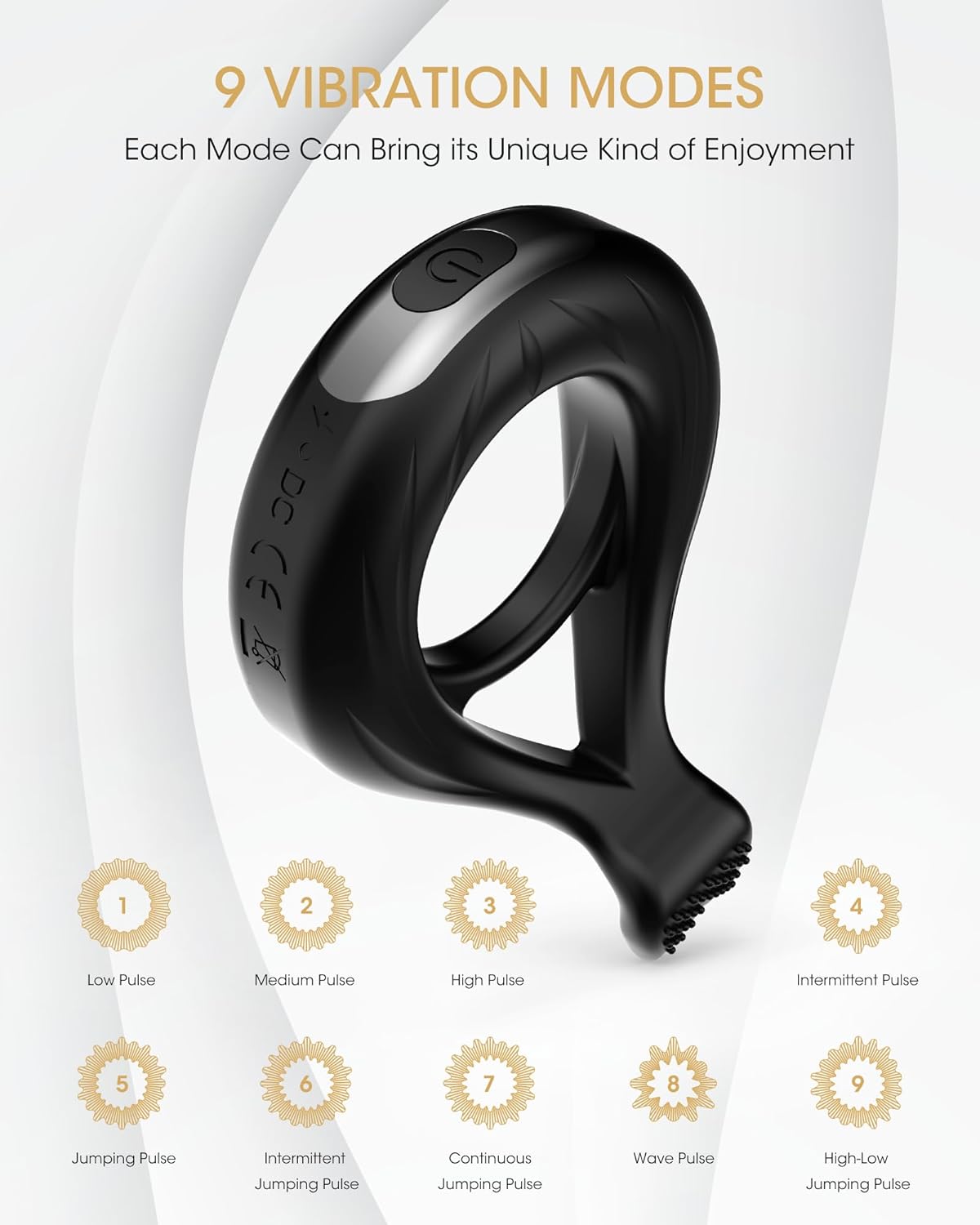 VibeLock Penis Ring Vibrator - SinfulX