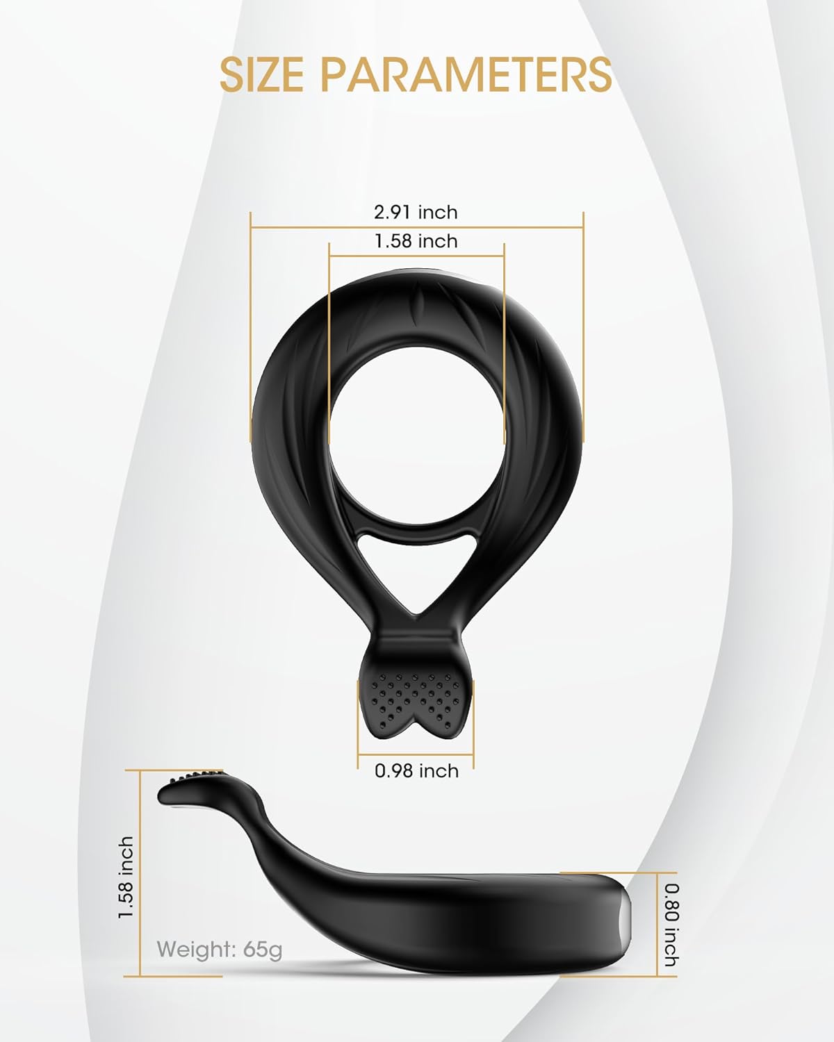 VibeLock Penis Ring Vibrator - SinfulX