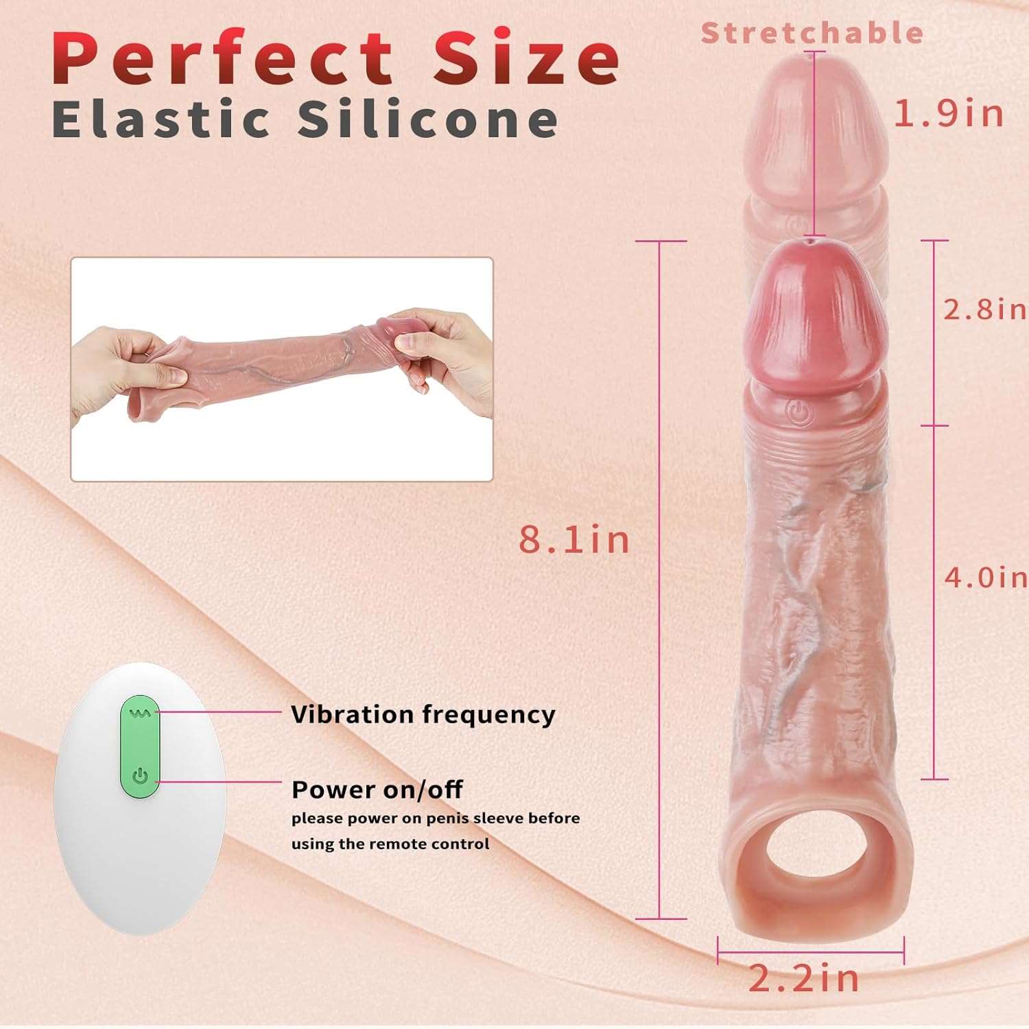 VibrantReach Remote Control Vibrating Penis Sleeve_SinfulX_premium_sex_toys