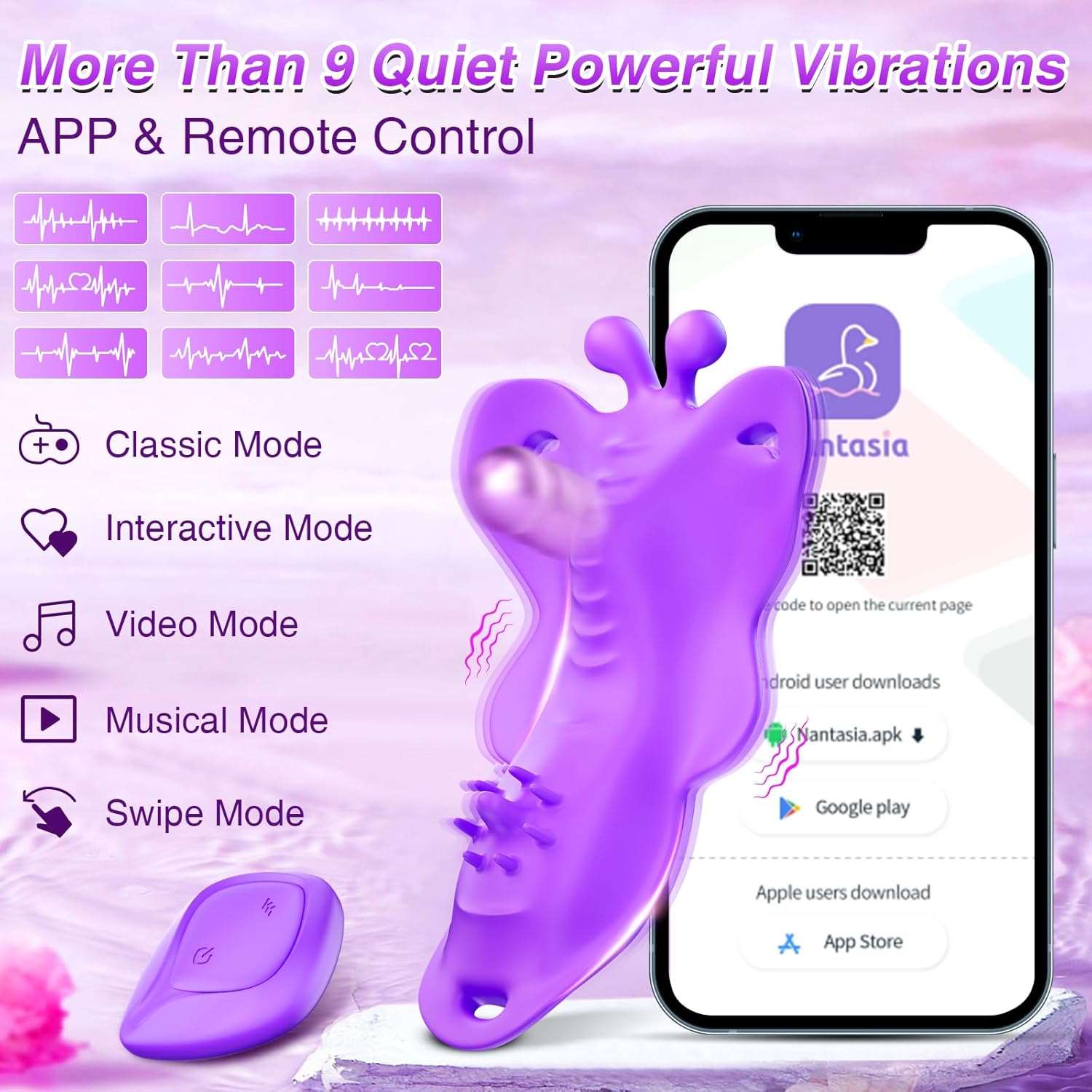 WearableWhisper Remote Control Clitoral Massager - SinfulX