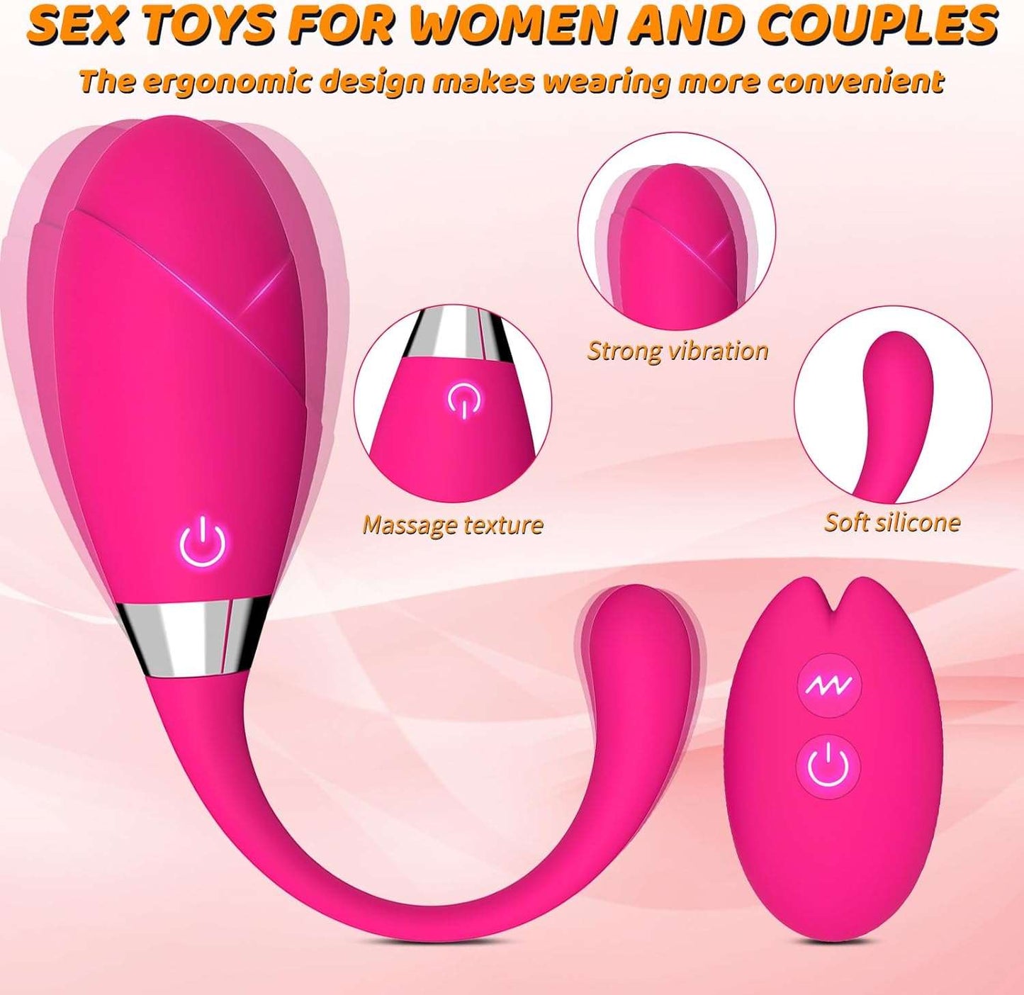 WhisperControl Panty Kegel Vibrator Egg - SinfulX
