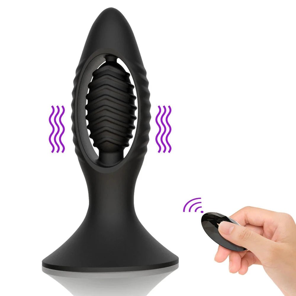 Wireless Control Anal Plug Vibrator - SinfulXVibrating Butt Plug