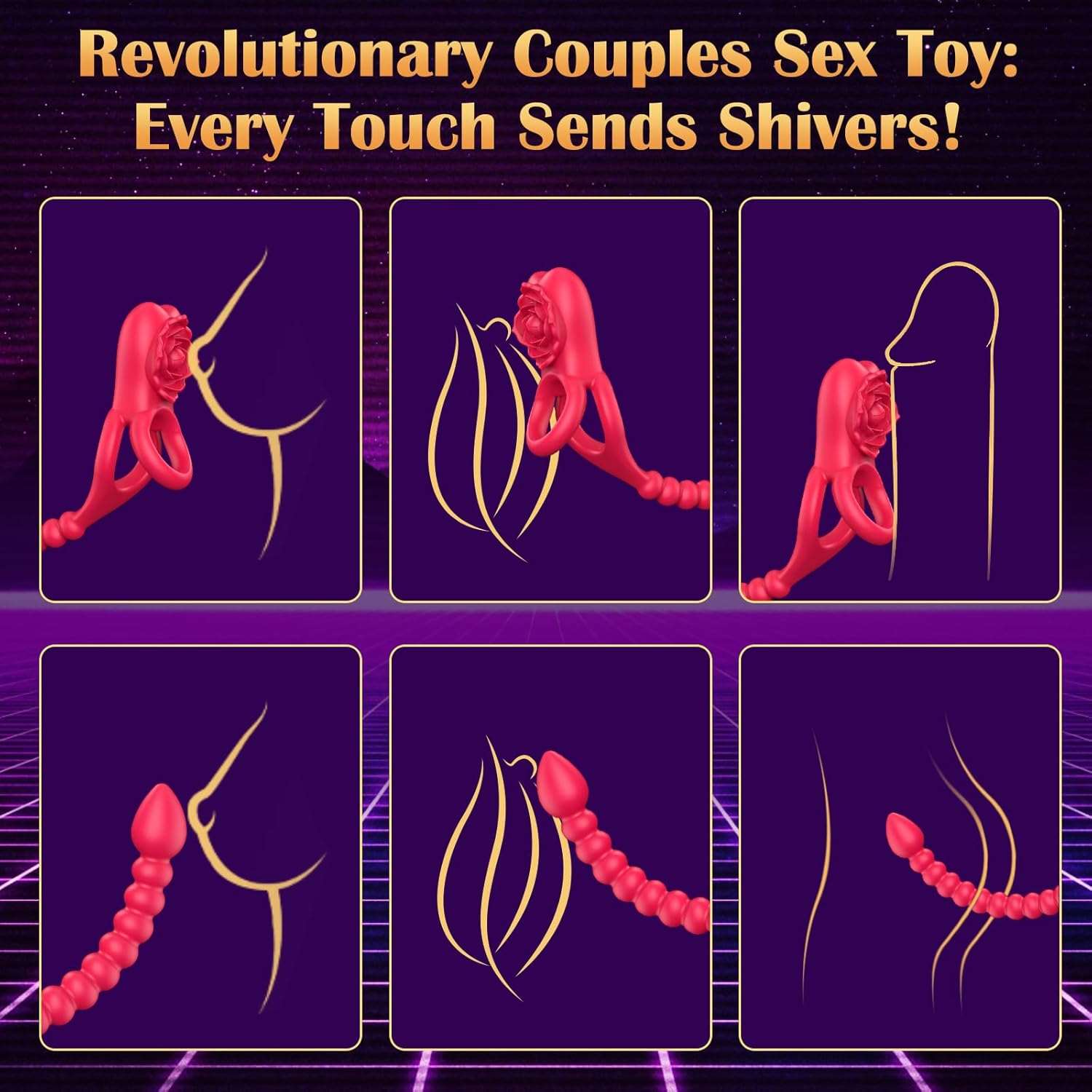 ZoneMaster Vibrating Penis Ring Clitoral Vibrator Sleeve - SinfulX