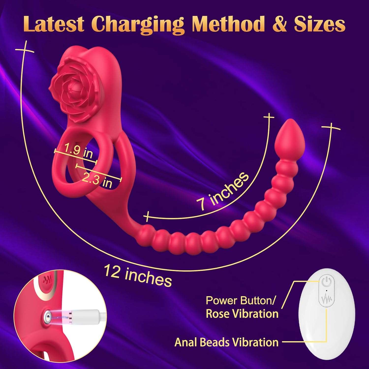 ZoneMaster Vibrating Penis Ring Clitoral Vibrator Sleeve - SinfulX