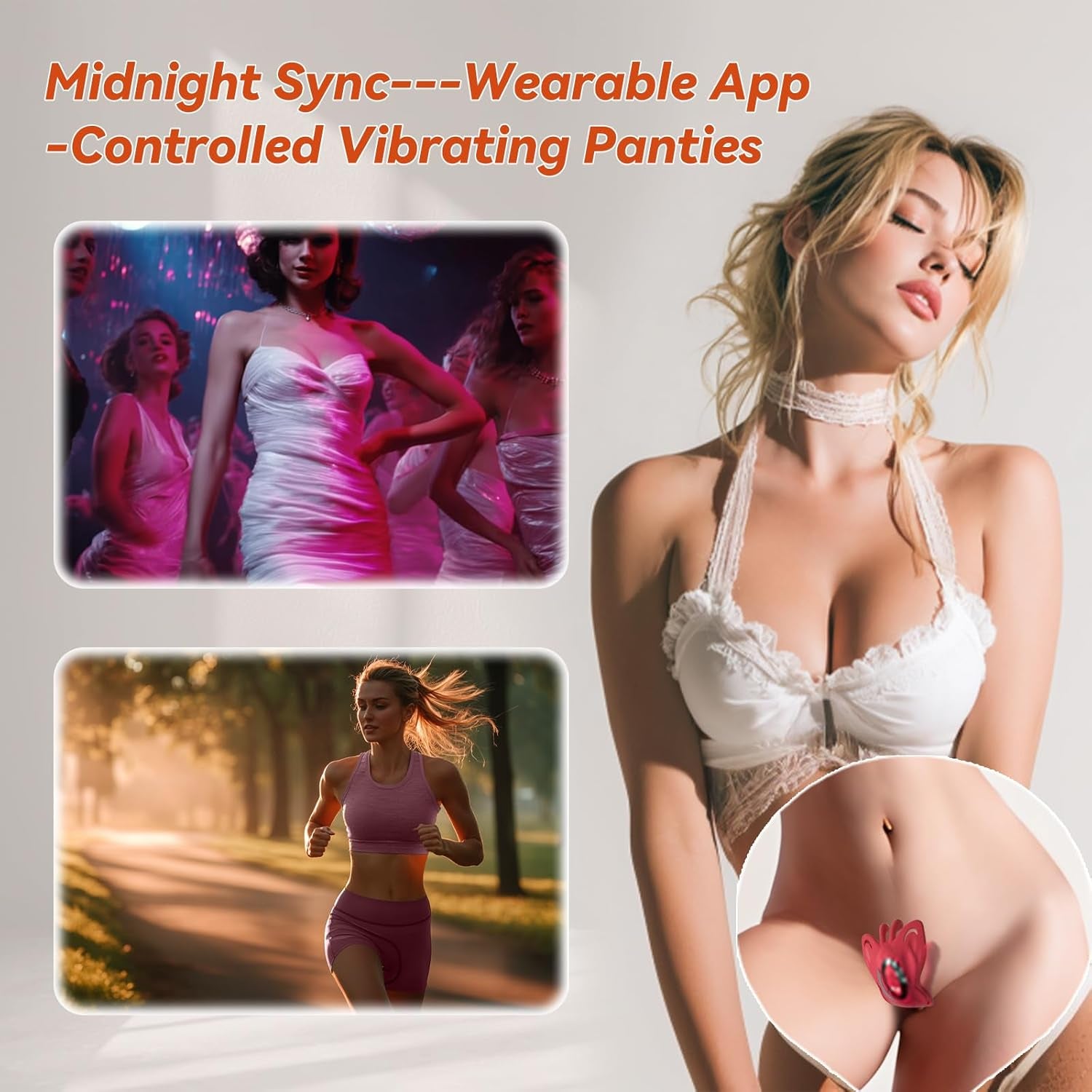 ButterflySync APP Butterfly Couple Panty Vibrator 9 Modes - SinfulX - Personal Care > Sexual Wellness > Panty Vibrator