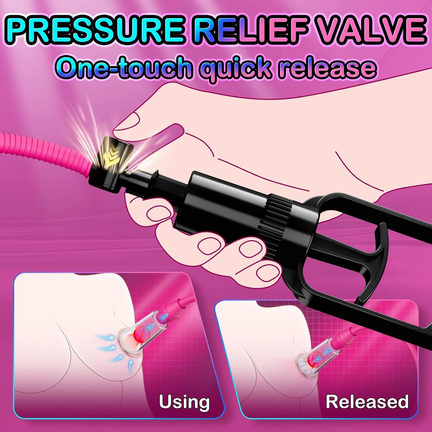 RavishVice Pussy Pump Kit 5PCS | Clit & Nipple Sucker Set