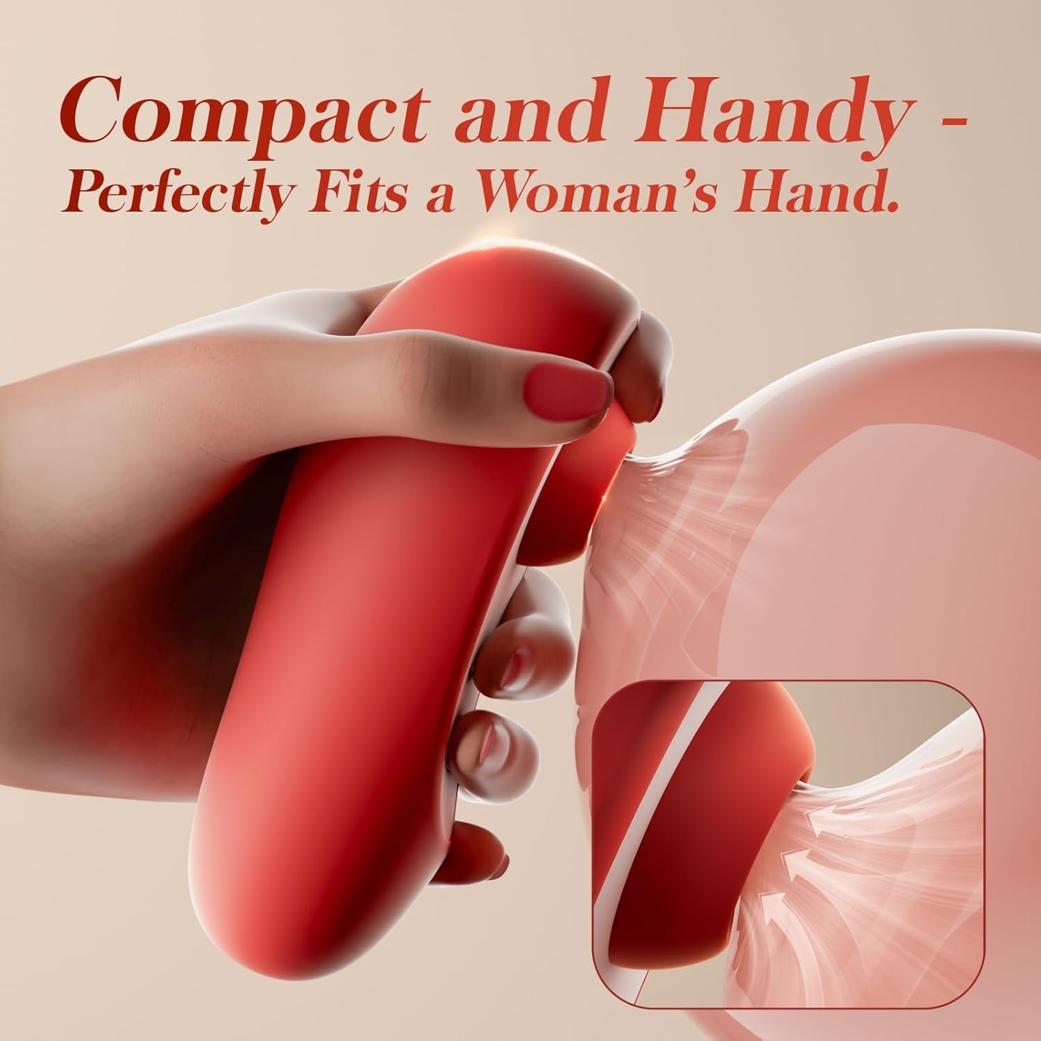 Sucking Vibrator Sex Toys for Women – 7 Sucking Vibrating Modes Clitoral Stimulator, Rechargeable Mini Discreet Adult Toys for Female Couples Men Rose Sex Toy