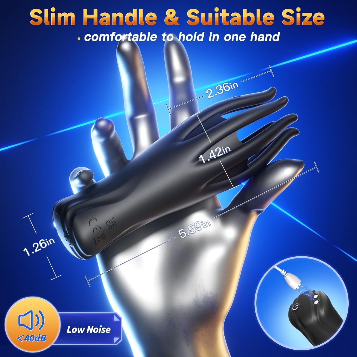 Male Sex Toys for Men Penis Vibrator - Tentacle Vibrator Male Masturbator with 10 Vibrating Training & 360° Wrapped for Glans Nipple Stimulation Sex Toy, Stroker Machine Adult Sex Toys & Games - SinfulX - 