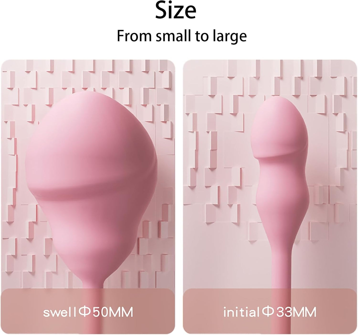 AirPulse Inflatable Vibrating Anal Plug 10 Modes USB Rechargeable - SinfulX - Personal Care > Sexual Wellness > Bullet Vibrator