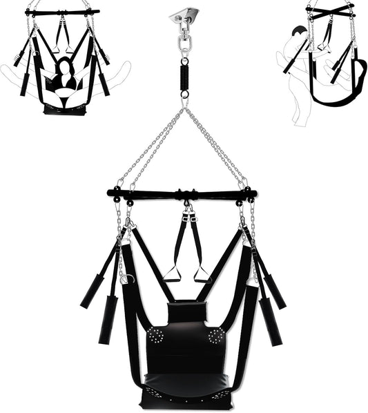 FloatEase Premium Heavy - Duty 360° Adjustable Sex Swing 800lb - SinfulX - 