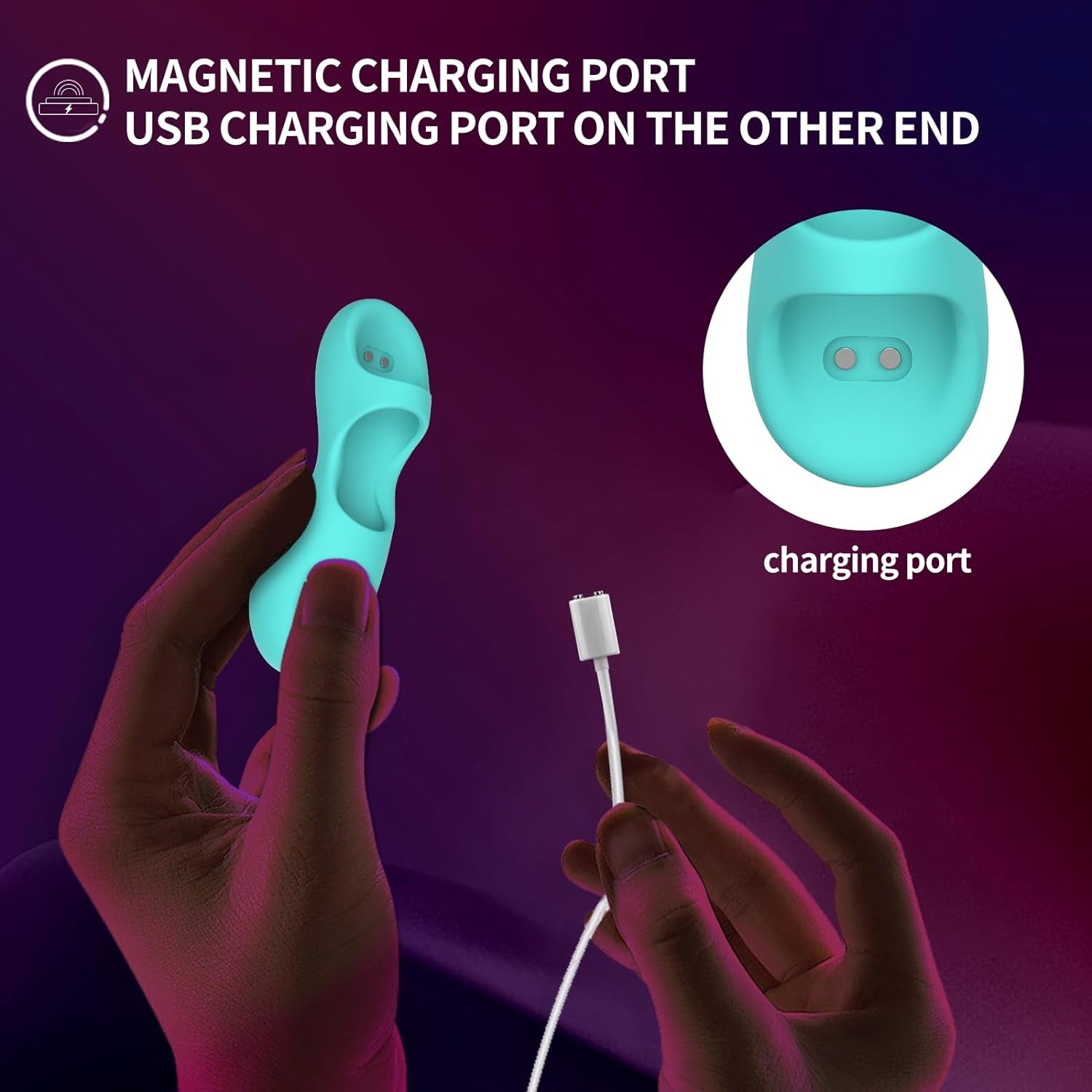 ArcPulse Finger Vibrator 10 Modes Waterproof USB Mini - SinfulX - Personal Care > Sexual Wellness > Finger Vibrator
