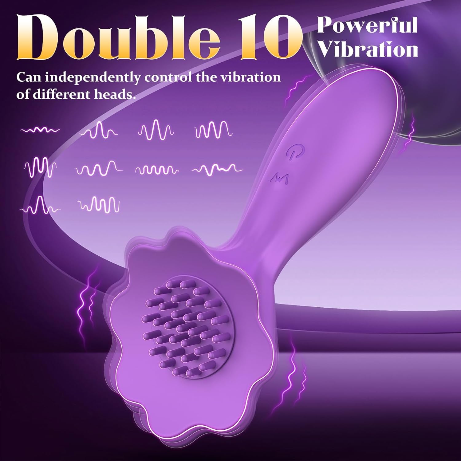 G-Spot Vibrator - Couples Sex Toy, Nipple, Clitoris, and Anal Stimulator, 10 Vibration and Tapping Modes, Waterproof Vibrator Massager, Adult Sex Toy, Suitable for Women and Couples