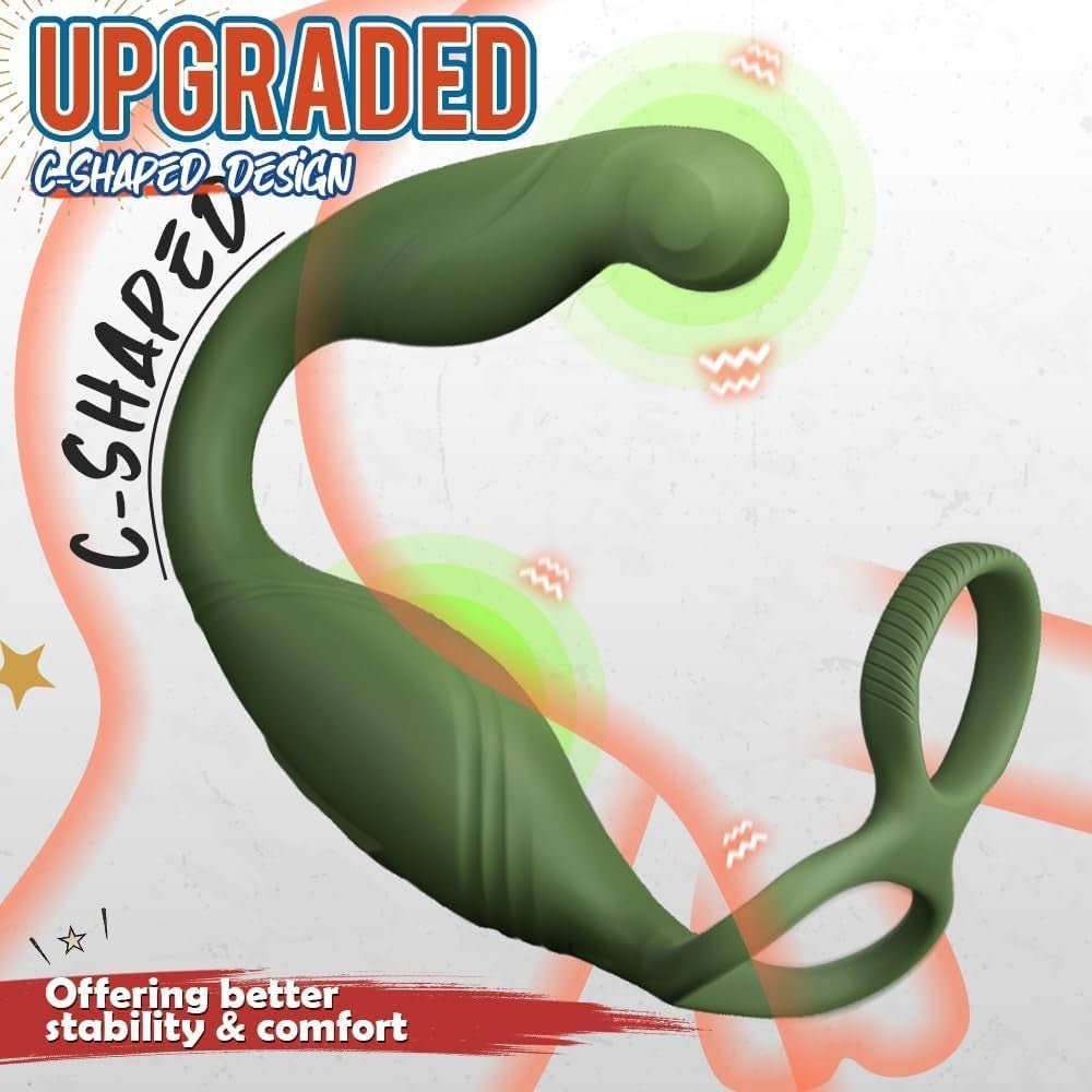 RotateCoreX Rotating Prostate Massager Cock Ring 10 Modes Remote - SinfulX - Personal Care > Sexual Wellness > Prostate Massager Cock Ring