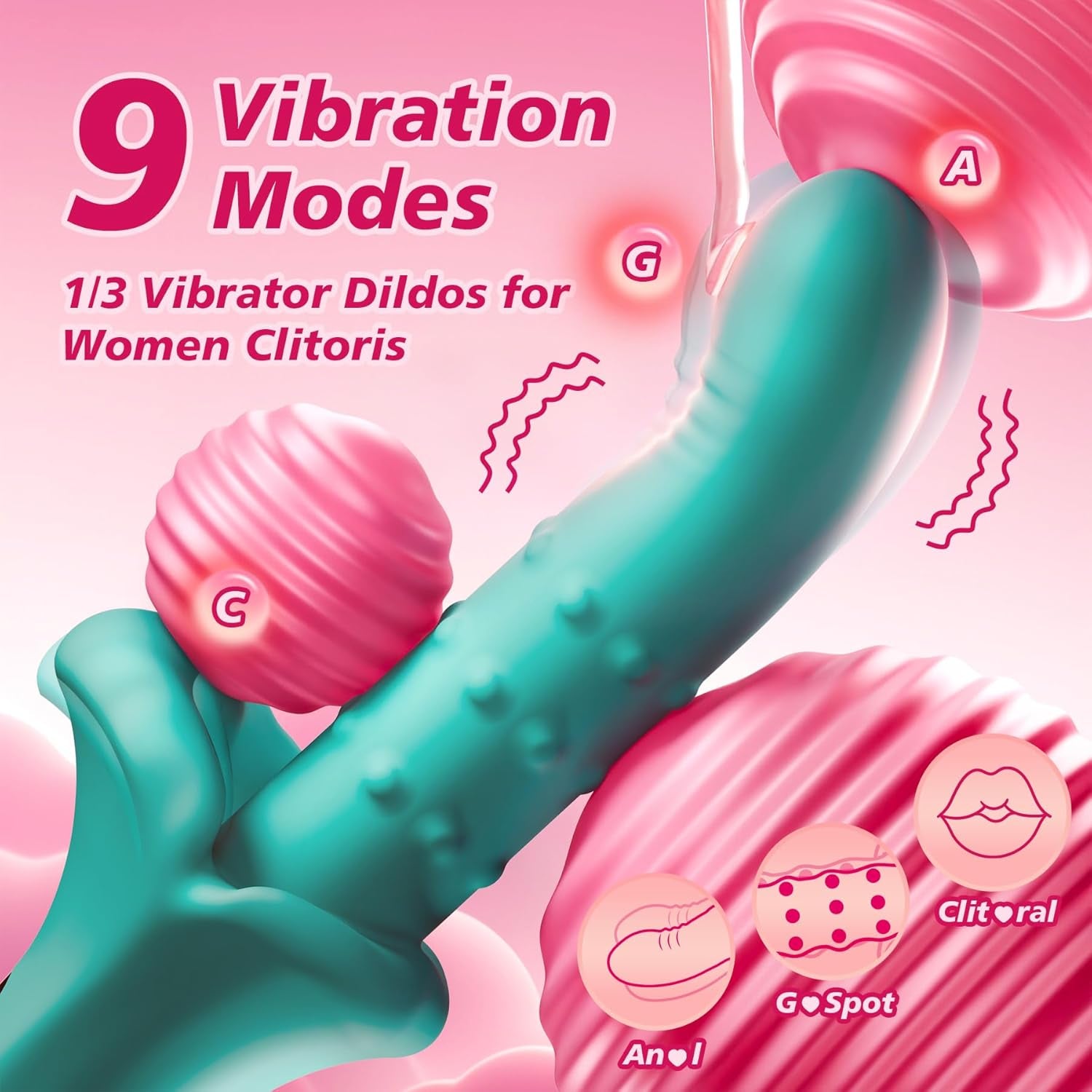 RosePulse Thrusting Vibrator Machine 9×9 Modes - SinfulX - 
