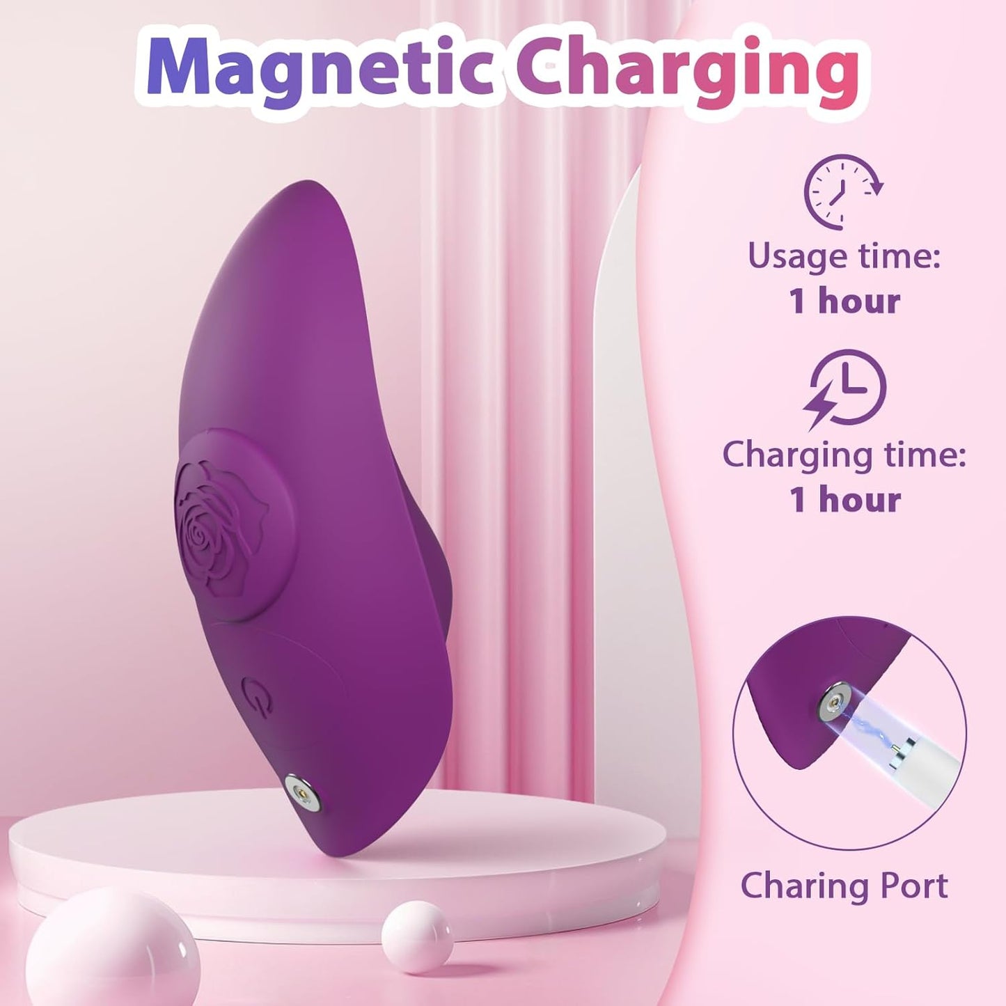 VelvetWing APP Butterfly Panty Vibrator Dual Motor - SinfulX - Personal Care > Sexual Wellness > Panty Vibrator