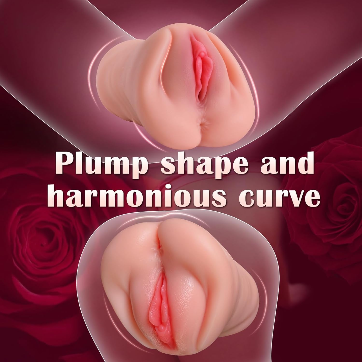 Pocket Pussy Sex Toys for Men - Male Masturbator Sex Doll with 9 Thrusting & Vibrating, App - Controlled Male Sex Toy with Realistic Tight Vagina, Soft Adult Toy for Men Pleasure & Penis Stimulation - SinfulX - 