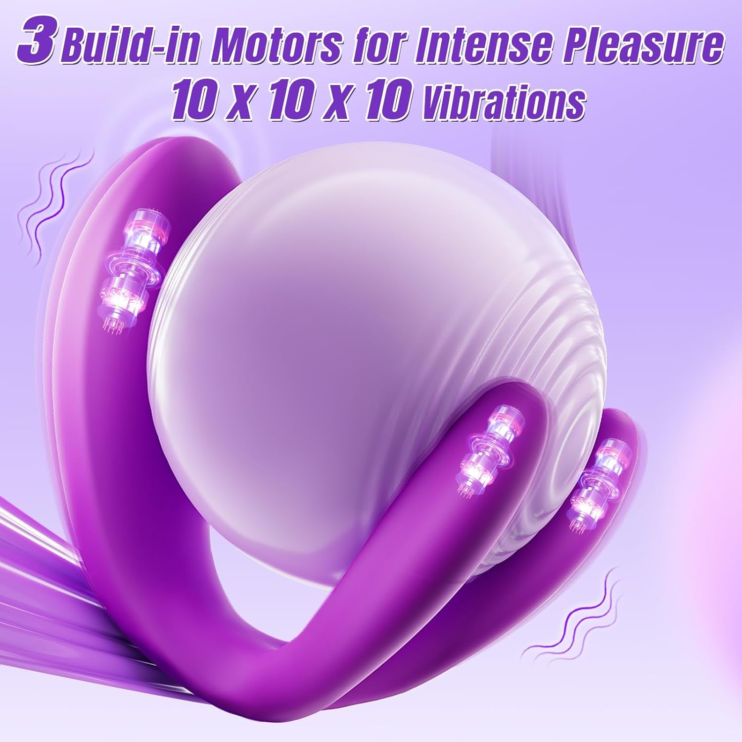 DualPulse Double - Ended Wearable Vibrator 3 Motors - SinfulX - Personal Care > Sexual Wellness > Panty Vibrator
