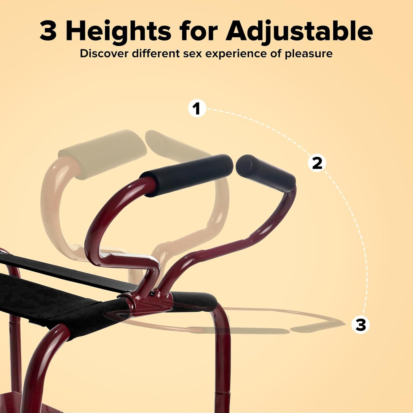AeroBounce Adjustable Sex Chair with Dildo Mount - SinfulX - 