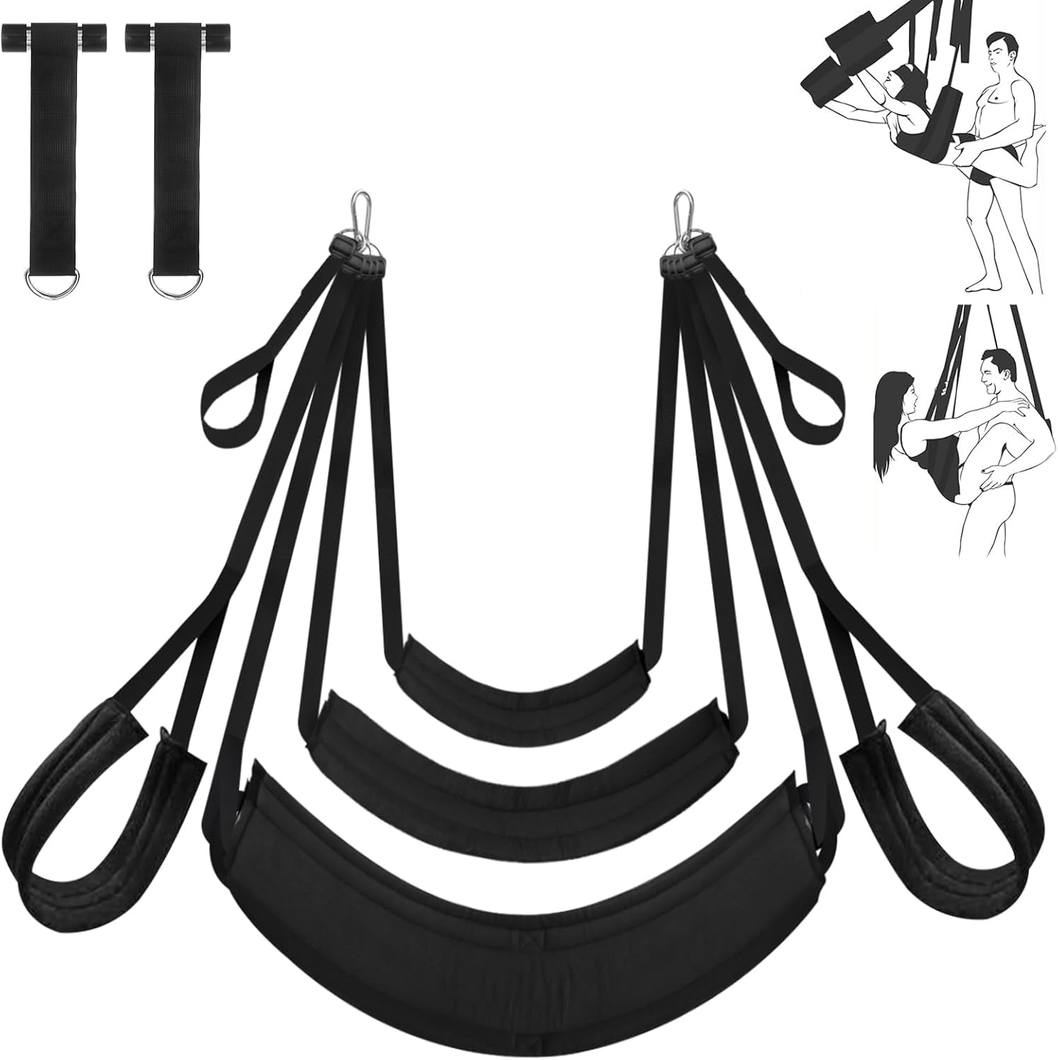 CloudLift Adjustable Door Sex Swing 350lb - SinfulX - 