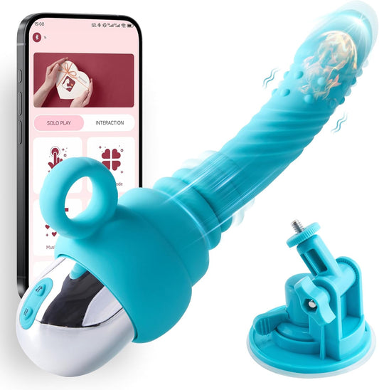 PulseRide Portable Thrusting Dildo with App Control - SinfulX - 