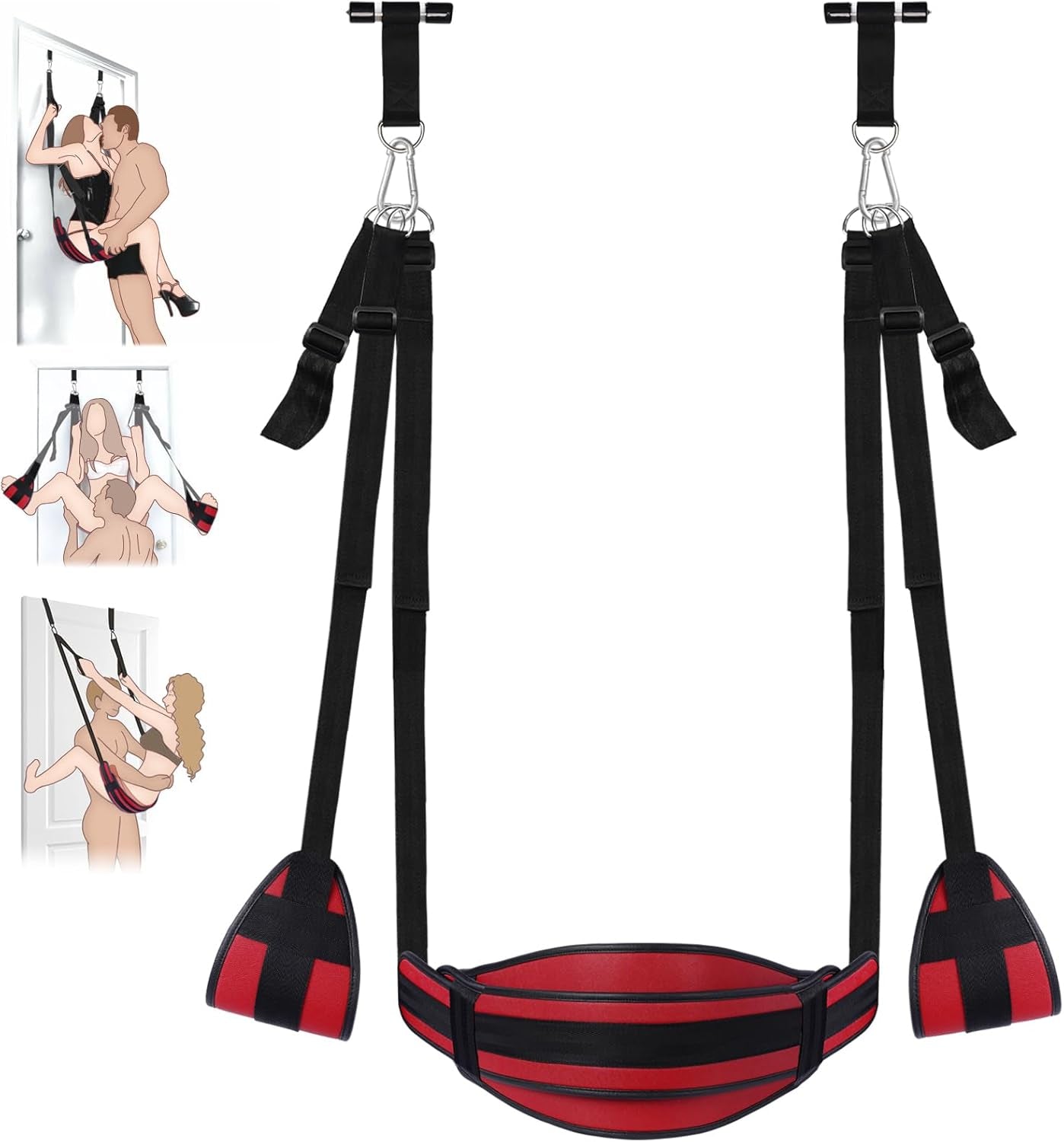 Velaryn Door Sex Swing with Seat & Restraints - SinfulX - Personal Care > Sexual Wellness > Sex Swing