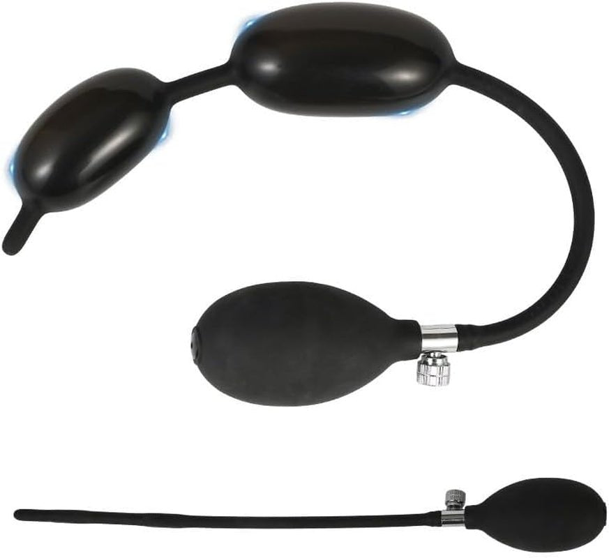 AeroCore Inflatable Urethral Plug Double Ball Dilator - SinfulX - Personal Care > Sexual Wellness > Penis Plug