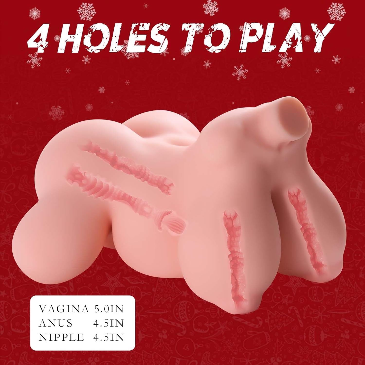 LunaCore 4 - Hole TPE Prolapse Torso Stroker Doll - SinfulX - 