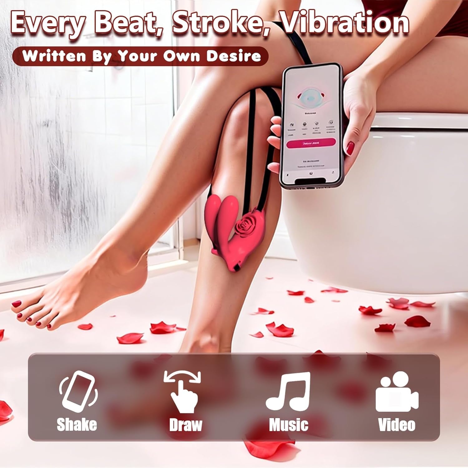 VelmoraSync App Remote Wearable Vibrator Couples G - Spot - SinfulX - Personal Care > Sexual Wellness > Panty Vibrator