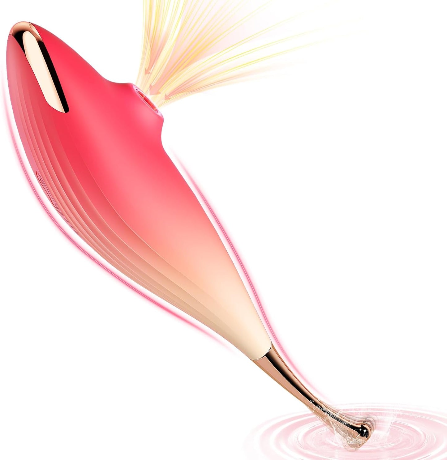 Sex Toy Clitoral Sucking Vibrator - 2 in 1 Clit Sucker G - Spot Vibrators with 7 Suction & Vibration Mode, Female Sex Toys Waterproof Clitoris Nipple Anal Stimulator, Adult Toys & Games for Women Couple - SinfulX - 
