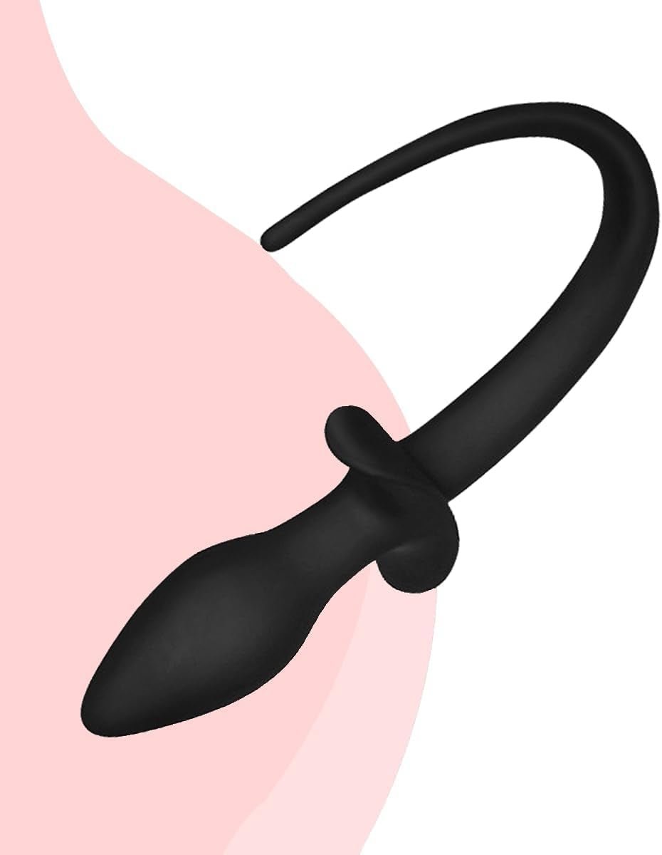 PuppyPlay Silicone Puppy Tail Butt Plug Trainer - SinfulX - 