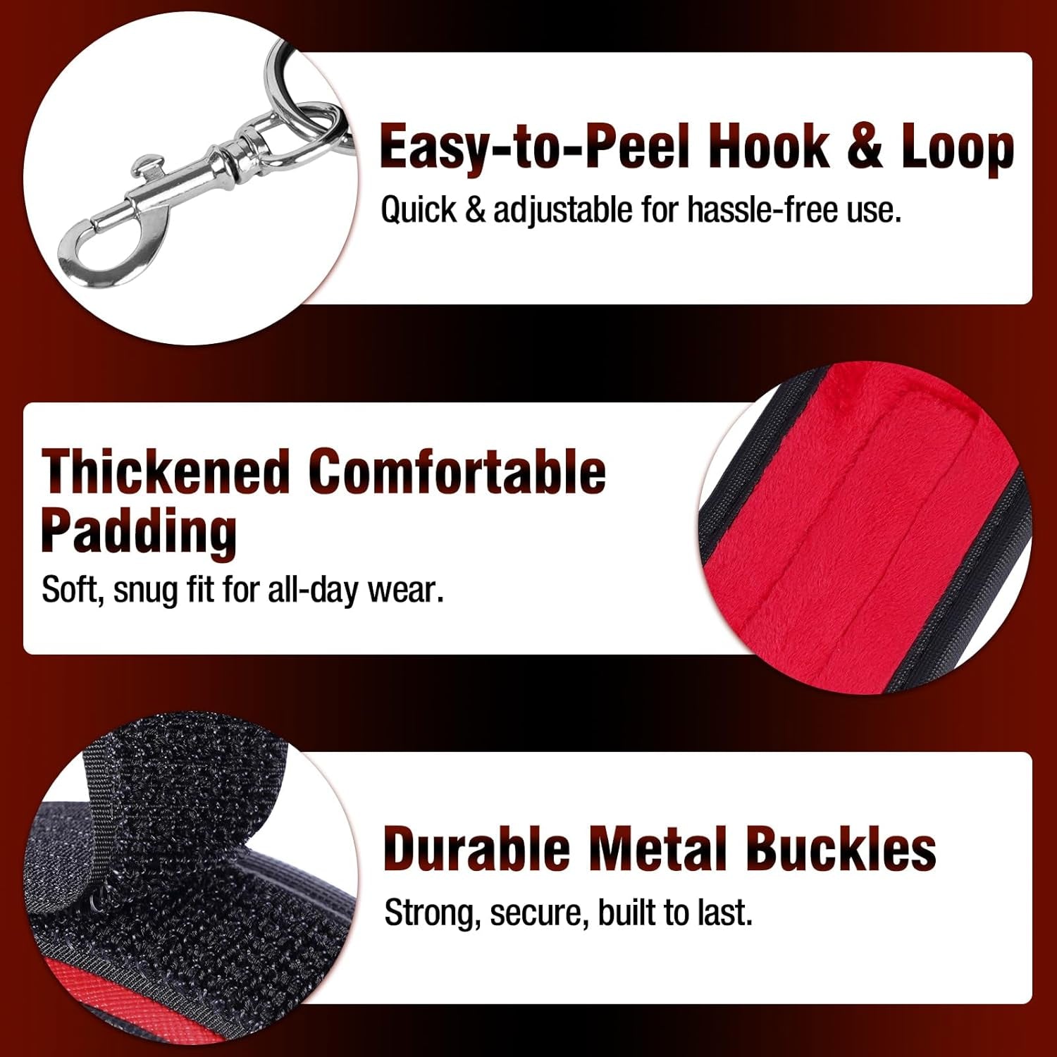 Vibrating Anal Hook BDSM Sex Bondage - Neck to Wrist Restraints Kit, Sex Toys for Couple Adjustable behind Back Handcuffs Bondage Restraints Set, Bed SM Adult Sex Game Play, Sex Toys for Beginner - SinfulX - 