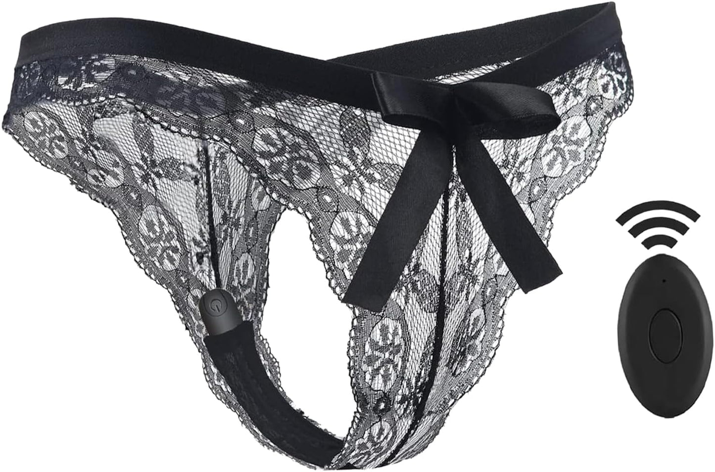 LaceStealth Lace Bullet Panty Vibrator Remote 10 Modes - SinfulX - Personal Care > Sexual Wellness > Panty Vibrator