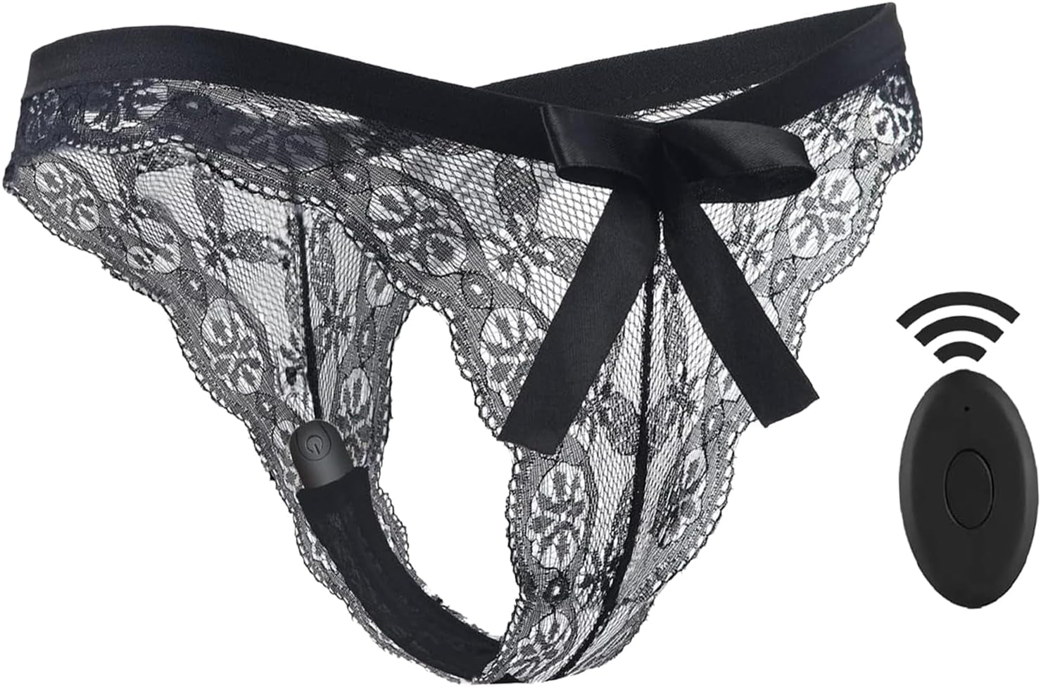 LaceStealth Lace Bullet Panty Vibrator Remote 10 Modes - SinfulX - Personal Care > Sexual Wellness > Panty Vibrator