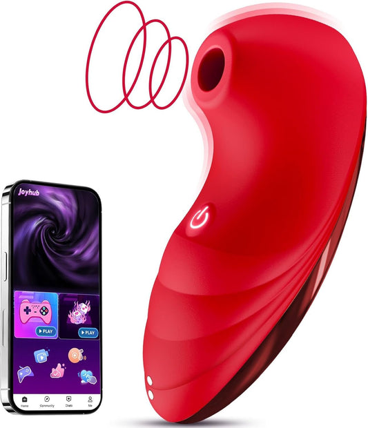 Vibrator Adult Sex Toys - AI Sync Rose Toy Adult Toys for Women Clitoral Nipple Sucker Vibrators with 7 Sucking & Vibrating Modes, Womens Rose Sex Toy Suction Vibrator for Woman Couples - SinfulX - 