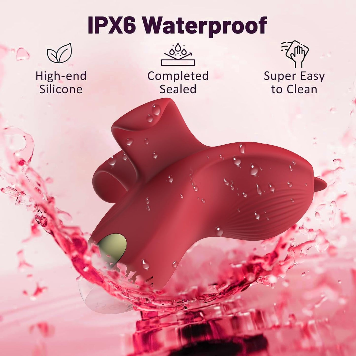 NovaPulse Mini Vibrator 9 Modes Quiet Travel Massager - SinfulX - Personal Care > Sexual Wellness > Finger Vibrator