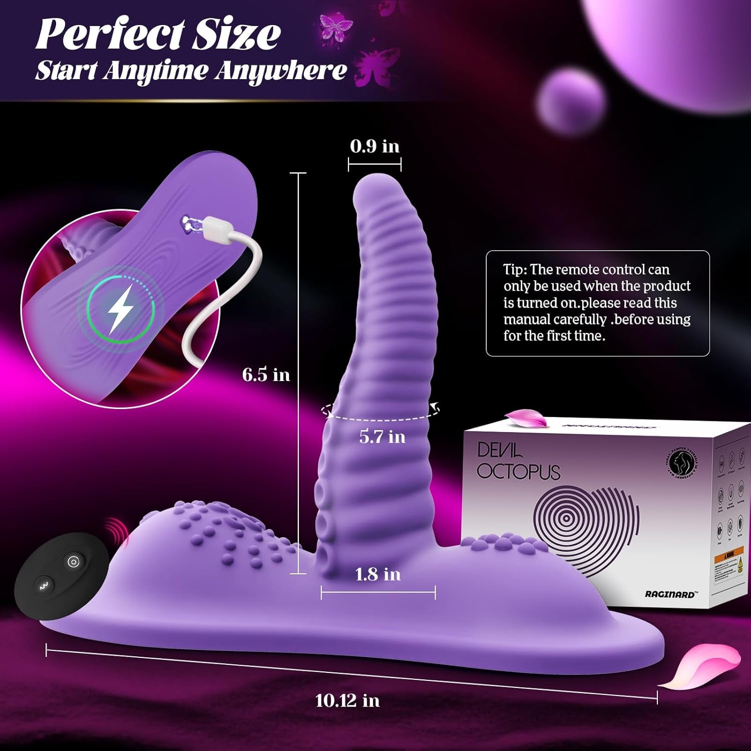 TentacleRide Pro Ride - On Swing Dildo with Remote - SinfulX - 