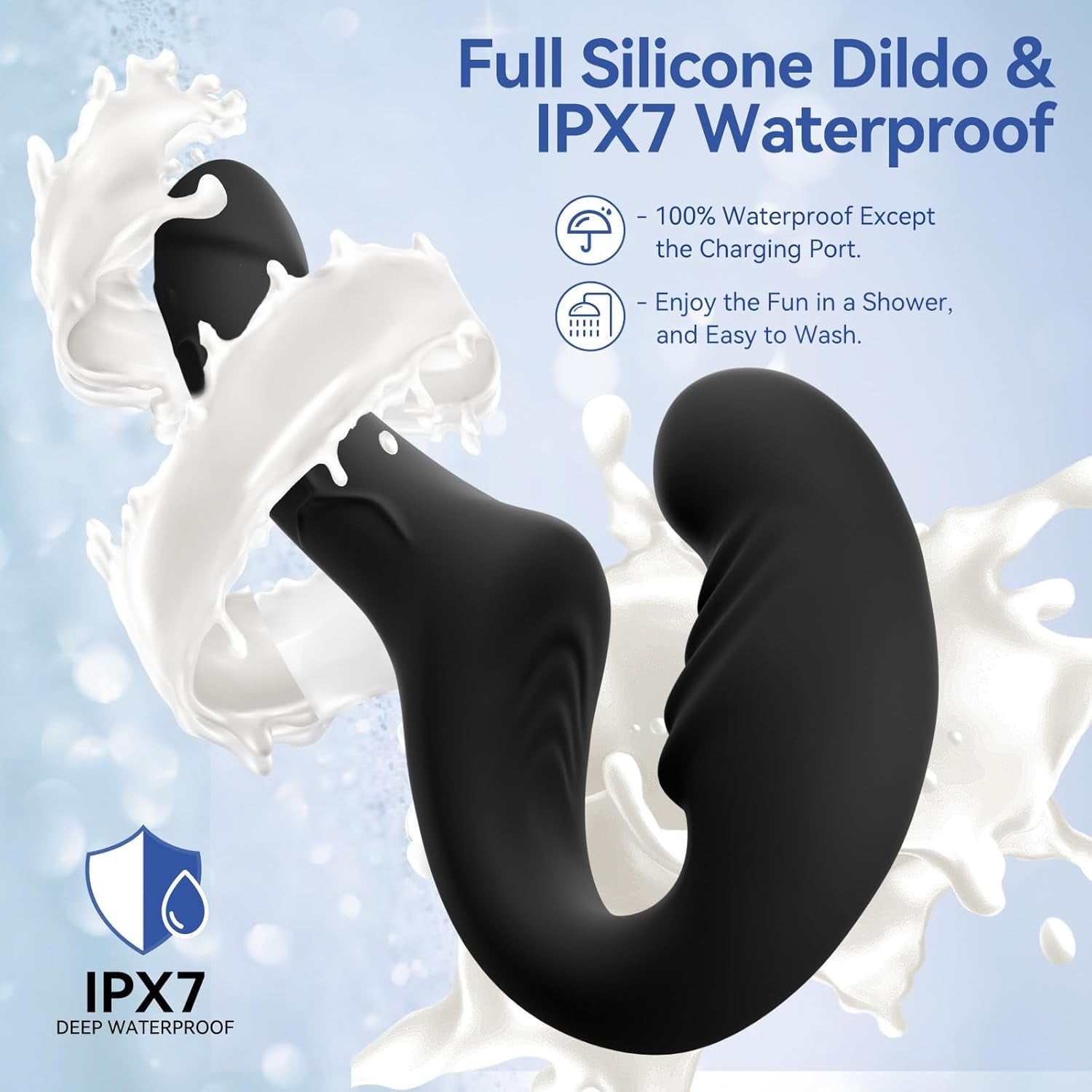 EchoRide Strapless Strap On Vibrator Remote Control - SinfulX - Personal Care > Sexual Wellness > Strapless Strap - On