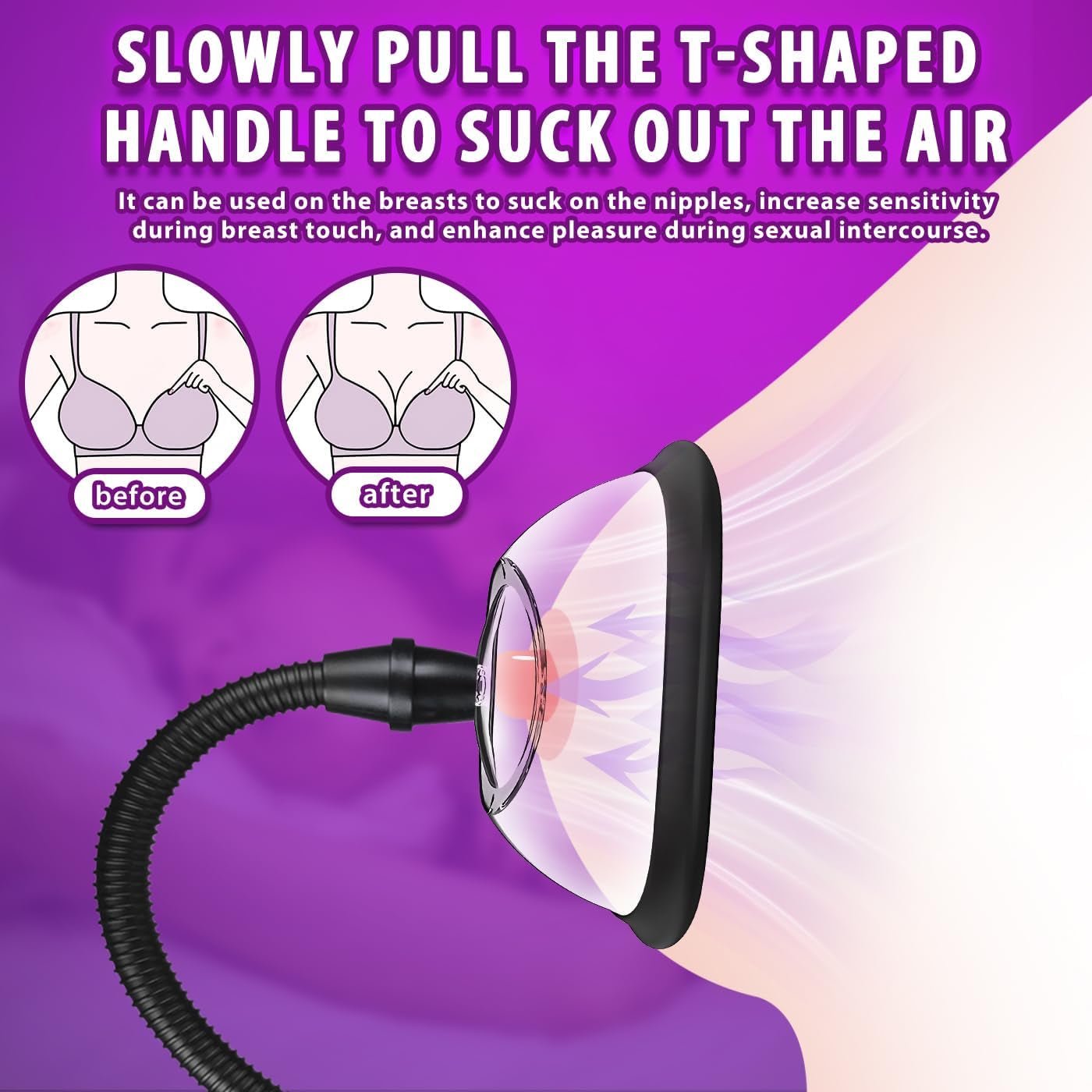 SensuBloom Manual Pussy Pump - SinfulX - Personal Care > Sexual Wellness > Pussy Pump