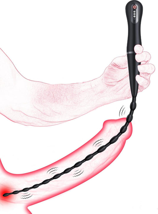 VantaRod Vibrating Urethral Sound Rod 10 Modes - SinfulX - Personal Care > Sexual Wellness > Penis Plug