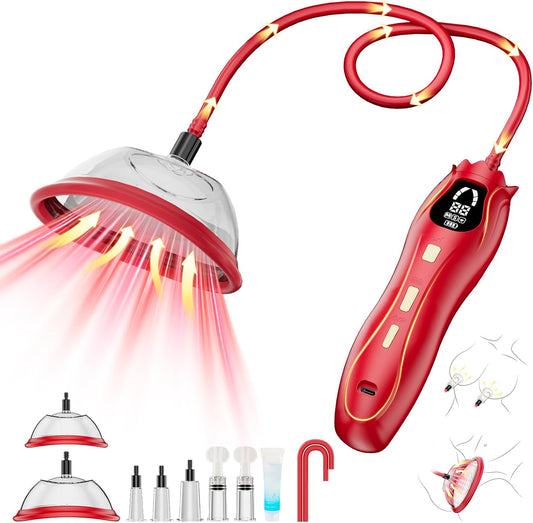 VelvetAura Electric Rose Pussy Pump 3 Levels - SinfulX - Personal Care > Sexual Wellness > Pussy Pump