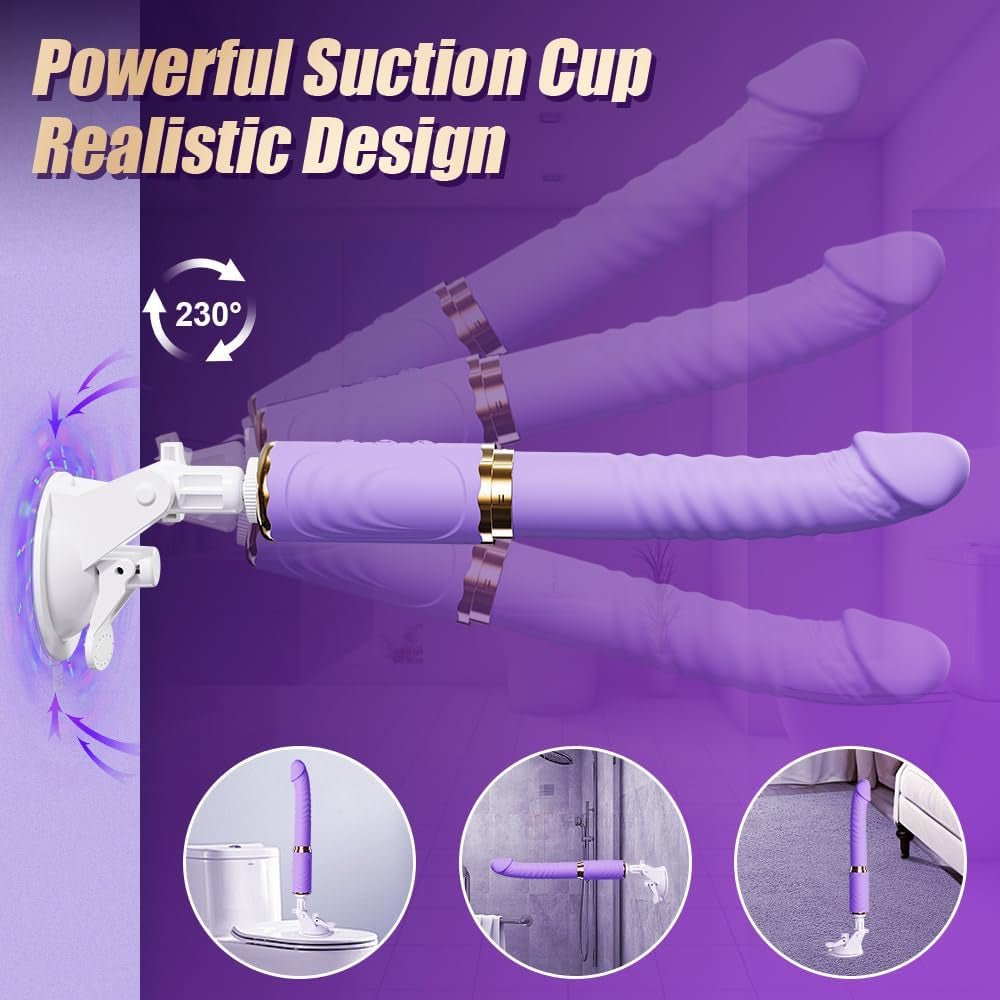 DeepGlide Dual - Motor Thrust Dildo Machine - SinfulX - 